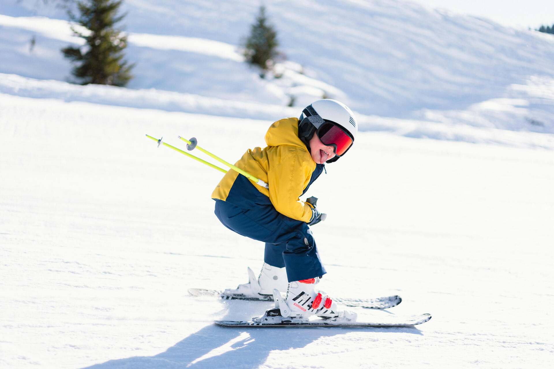 Ski kind gevorderd