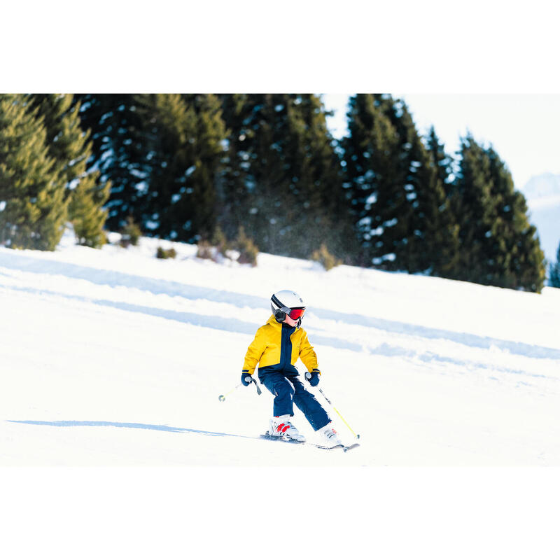 Dětské lyže s vázáním Boost 500 KID Player černo-bílé