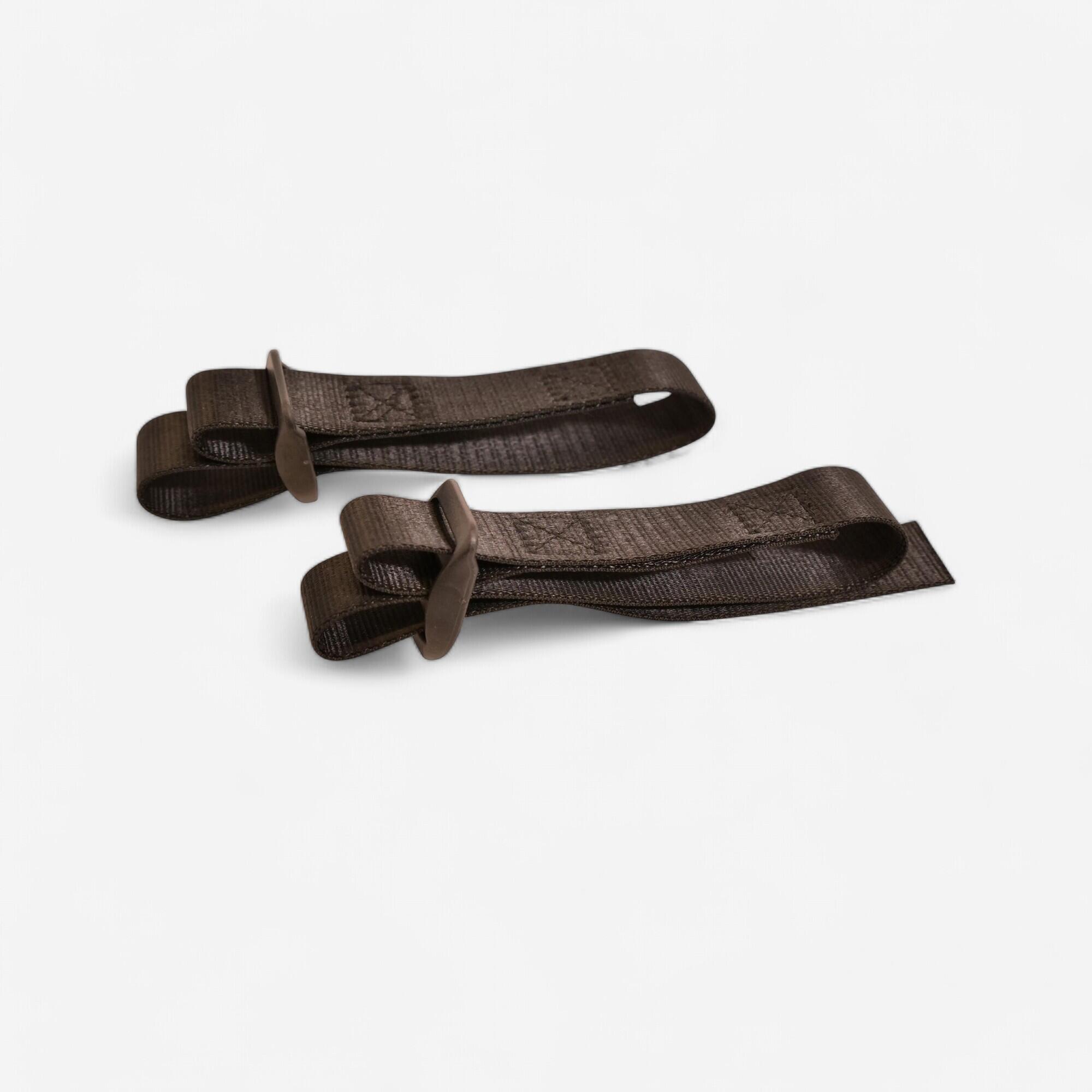 DOMYOS Cinghie fermapiedi WOODROW x2