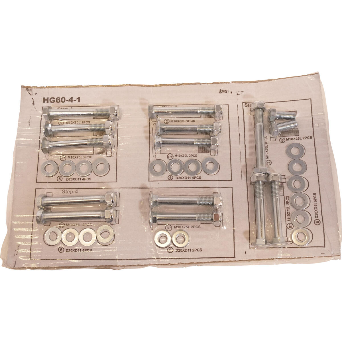 HG60_4 -  KIT VISSERIE