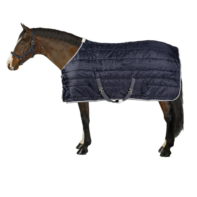 STABLE 200 horse riding stable rug for horse or pony - navy blue