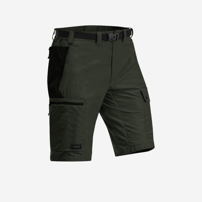 Erkek Outdoor Trekking Şortu - Gri - MT500
