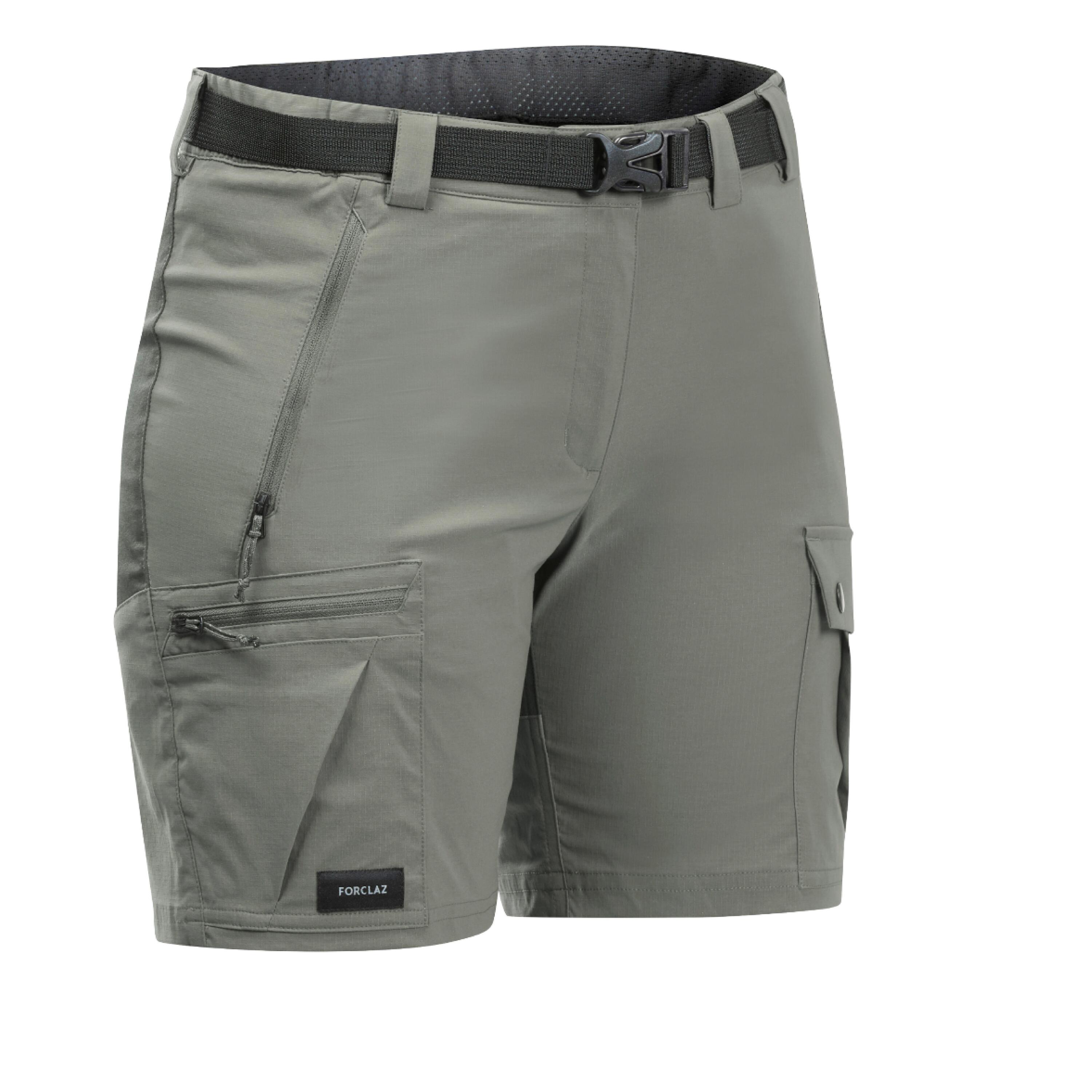 Trekkingshorts Damen - MT500 khaki 2/7