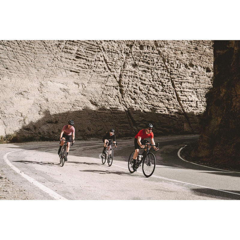 Maillot Vélo Route manches courtes été Homme - NEO-RACER rouge