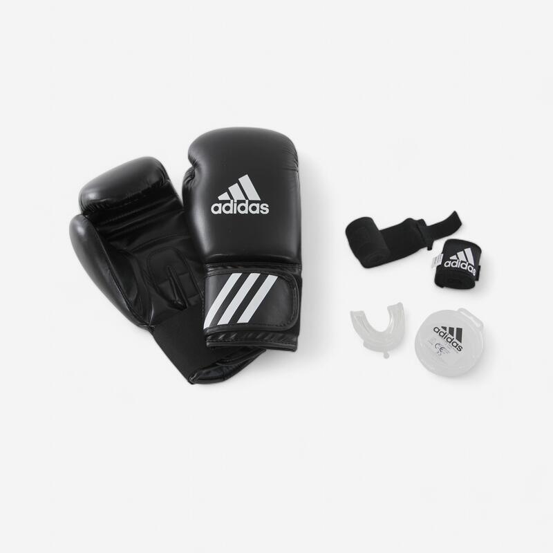 Box-Set Einsteiger Handschuhe Bandagen Mundschutz