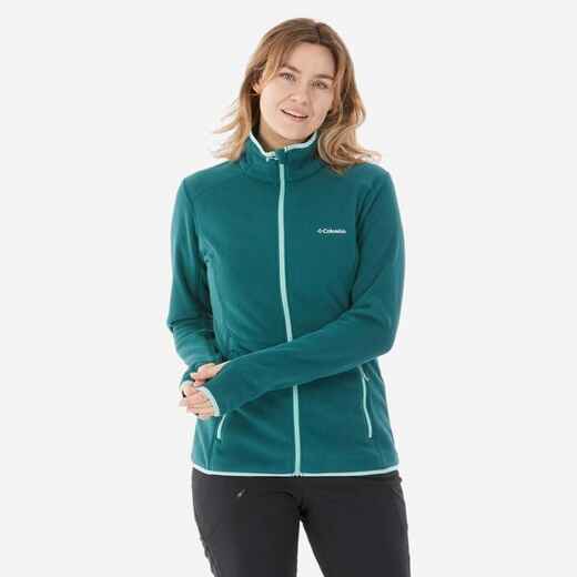 
      Fleecejacke Damen Bergwandern - Columbia grün
  