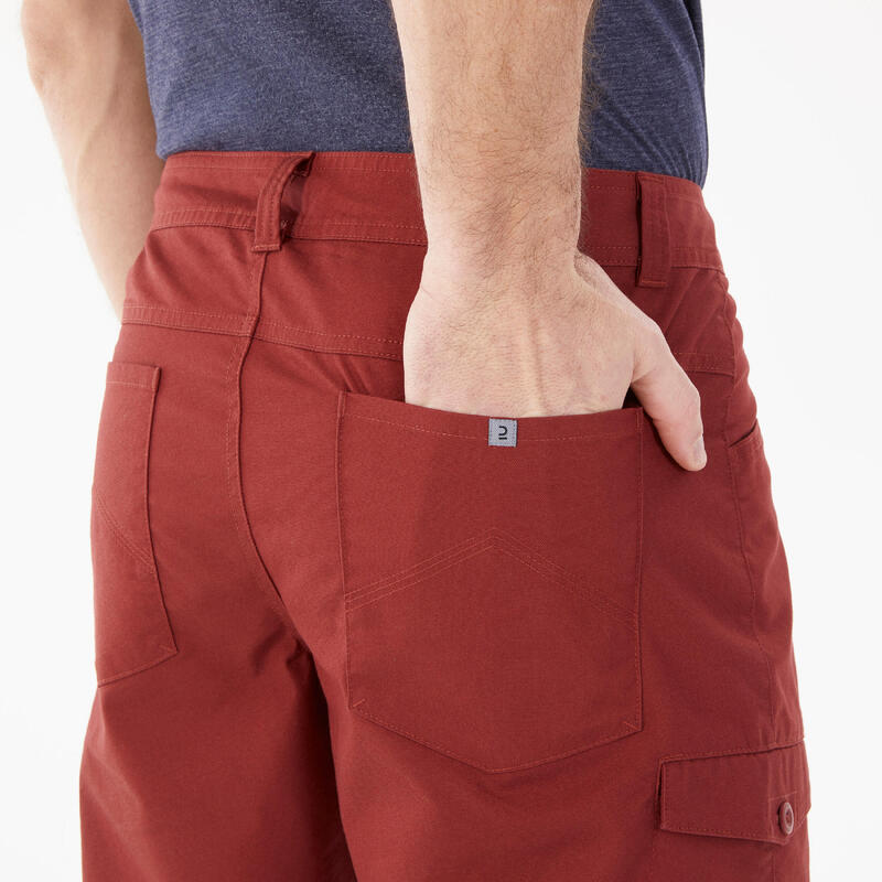 Pantalon scurt Drumeție în natură NH500 Fresh Bărbați