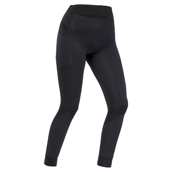 Women’s Mountain Hiking Leggings MH500 - Black