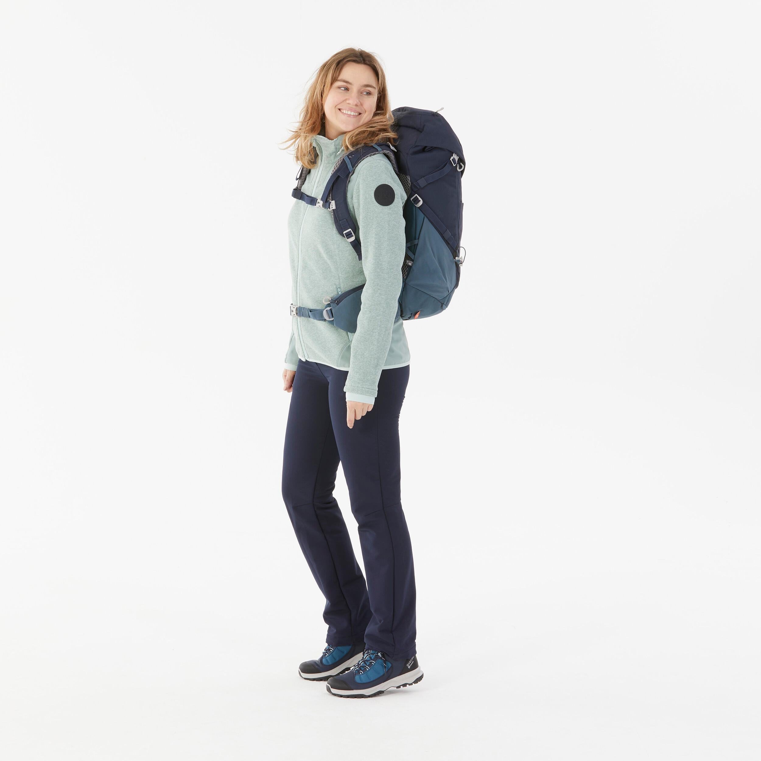 QUECHUA Dámske zimné turistické nohavice SH500 modré XL (L31) · záber 3