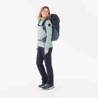 WOMEN'S WARM WATER-REPELLENT SNOW HIKING TROUSERS - SH500 MOUNTAIN