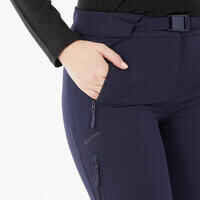 WOMEN'S WARM WATER-REPELLENT SNOW HIKING TROUSERS - SH500 MOUNTAIN