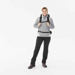 WOMEN'S WARM WATER-REPELLENT SNOW HIKING TROUSERS - SH500 MOUNTAIN