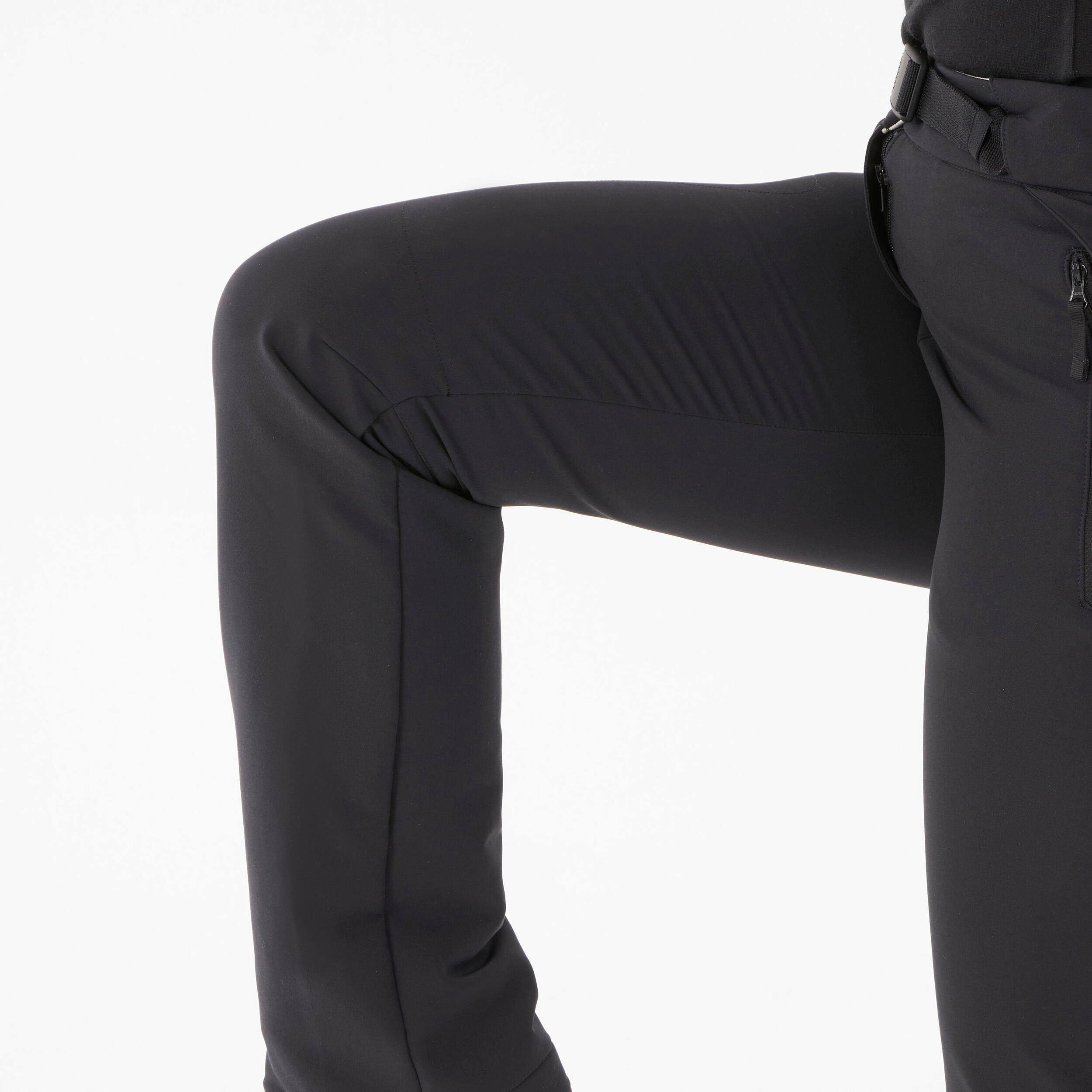 Women's Breathable Warm Pants - SH 500 Black - Black - Quechua