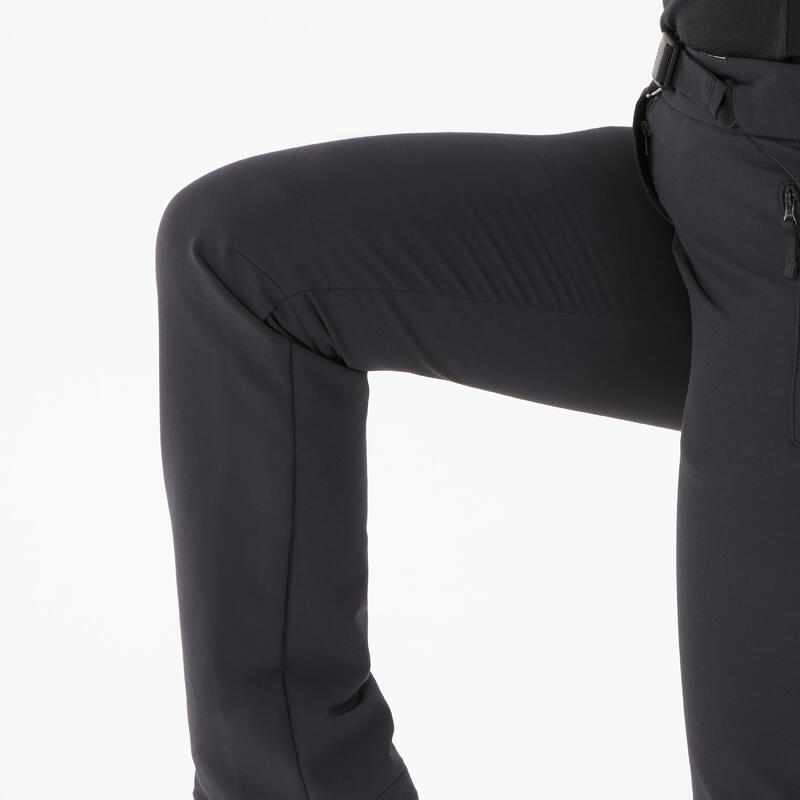 Pantaloni trekking donna SH500 X-WARM STRETCH neri