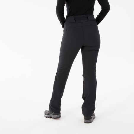 WOMEN'S WARM WATER-REPELLENT SNOW HIKING TROUSERS - SH500 MOUNTAIN