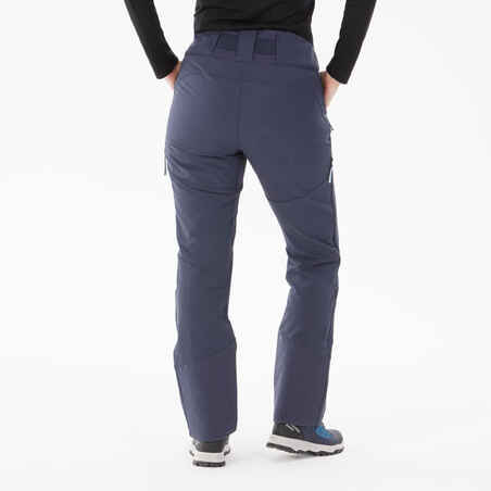 Γυναικείο ζεστό, αδιάβροχο, αεριζόμενο παντελόνι πεζοπορίας - SH500 MOUNTAIN VENTIL