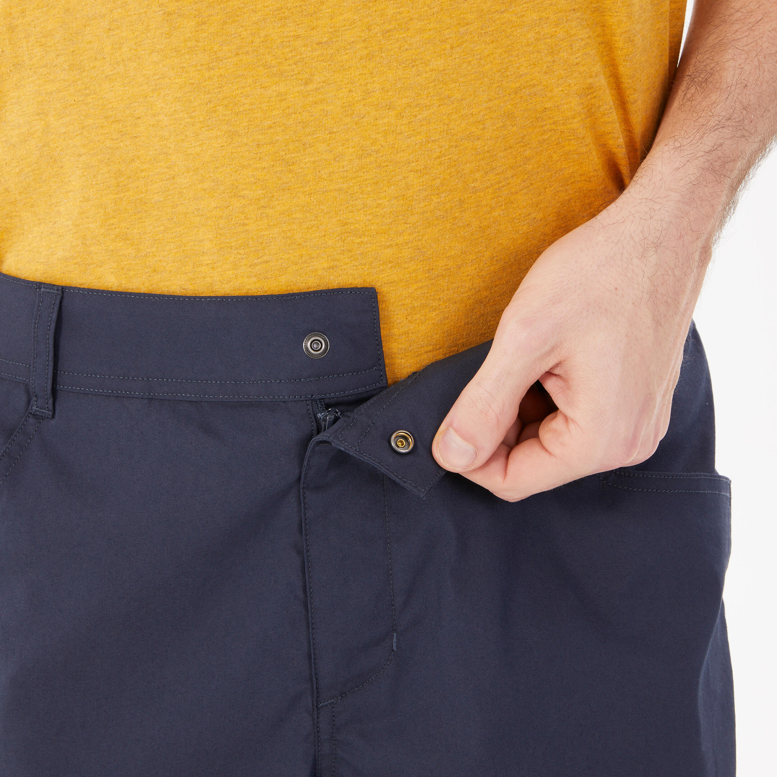 Men’s Hiking Shorts - NH 100 Blue - QUECHUA