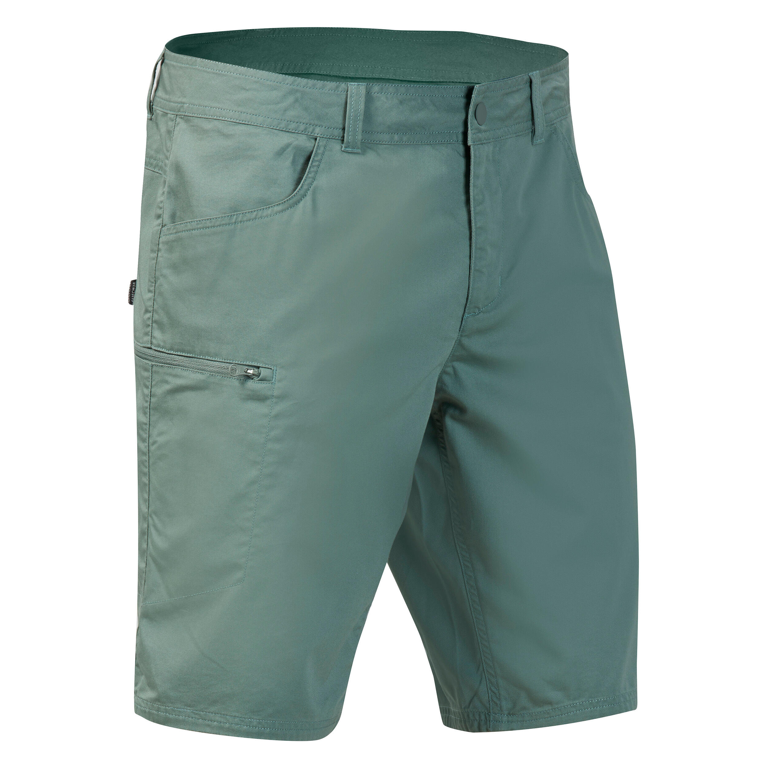 Pantalón corto de montaña y trekking Hombre Quechua NH500 Regular verde 7/7