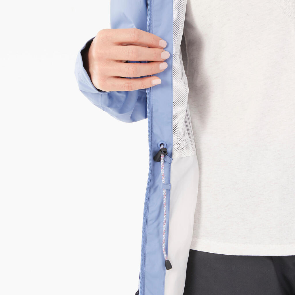 Chaqueta impermeable de senderismo para Mujer Quechua NH500 indigo