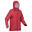 Giacca trekking donna NH500 lampone