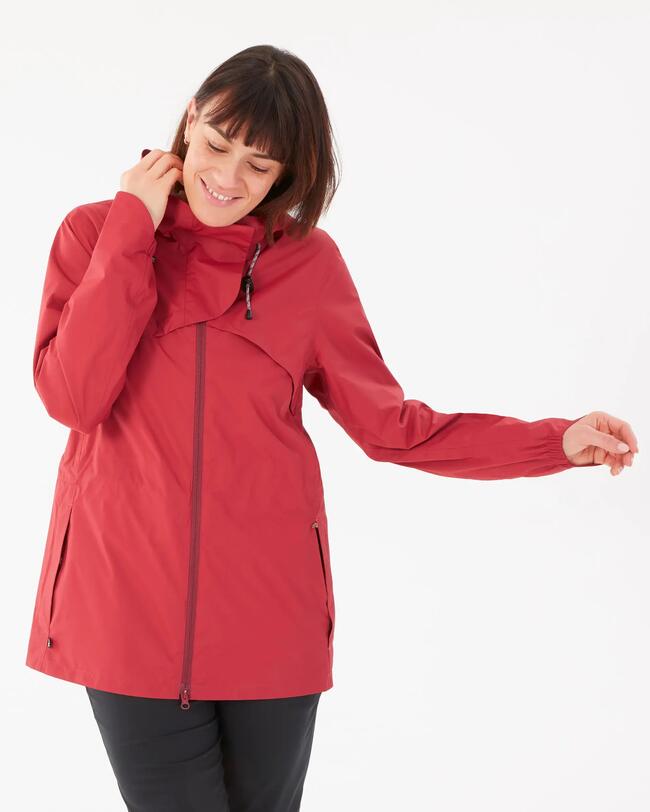 Veste imperméable de randonnée - NH500 Imper - Femme