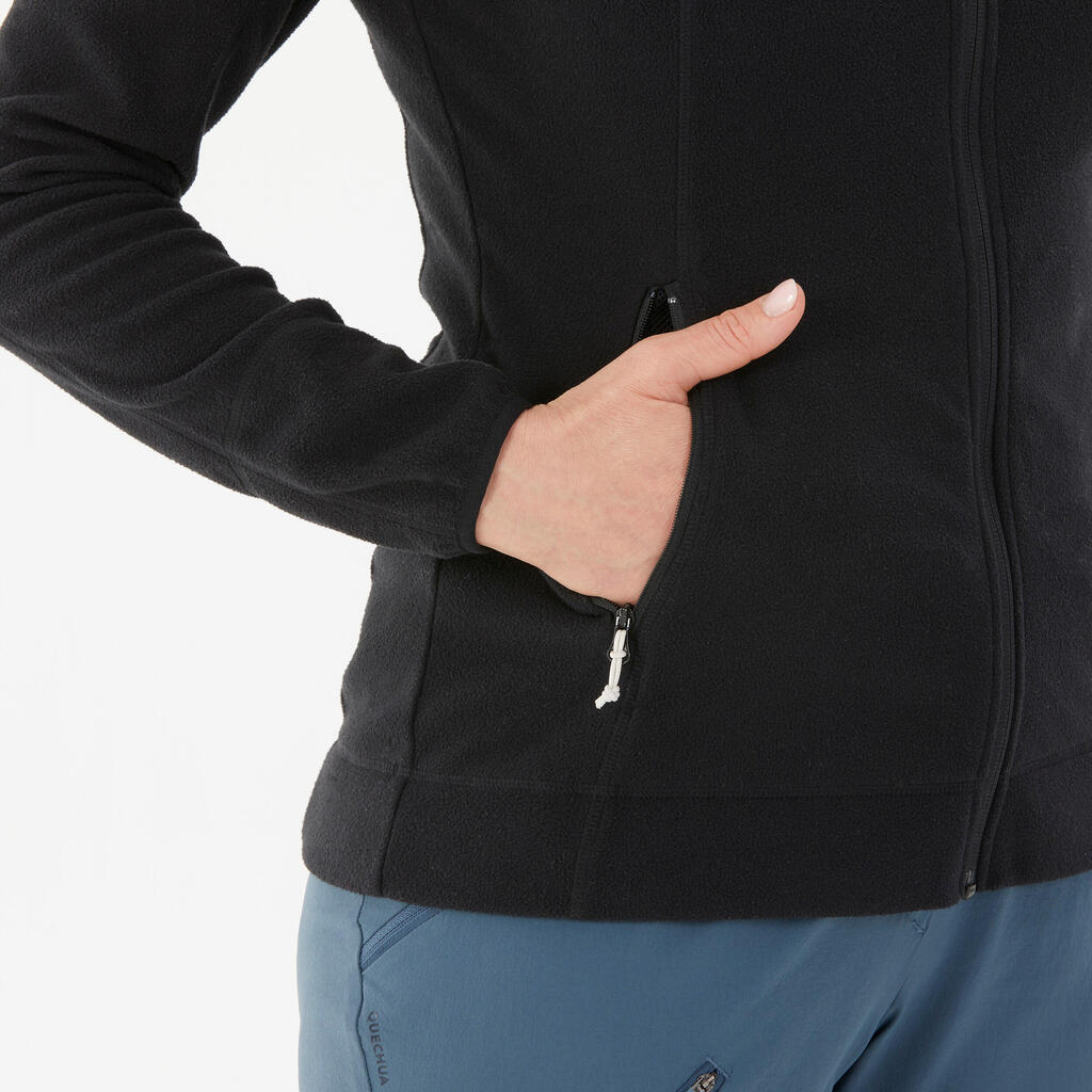 Veste polaire de randonnée - mh100 - femme