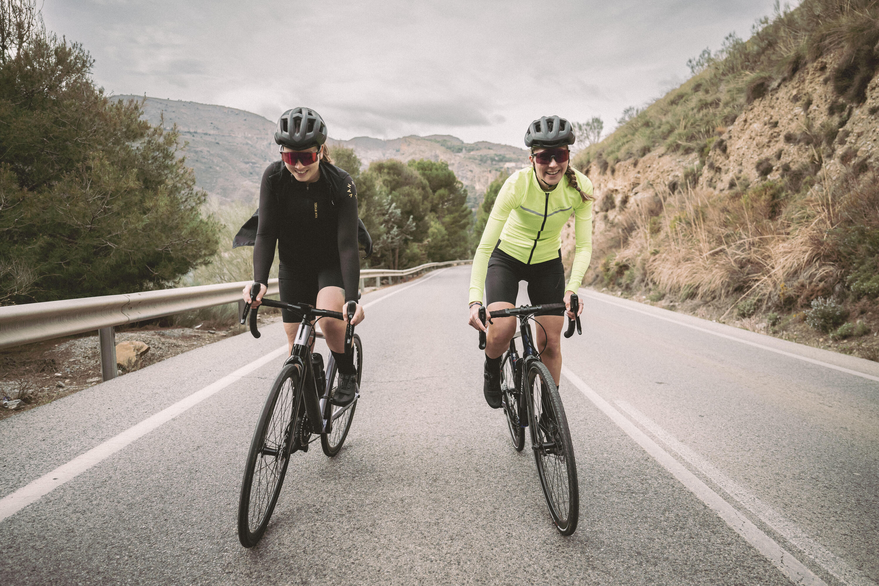 Traje de ciclismo mujer Van rysel Quick ZIP negro 8/8