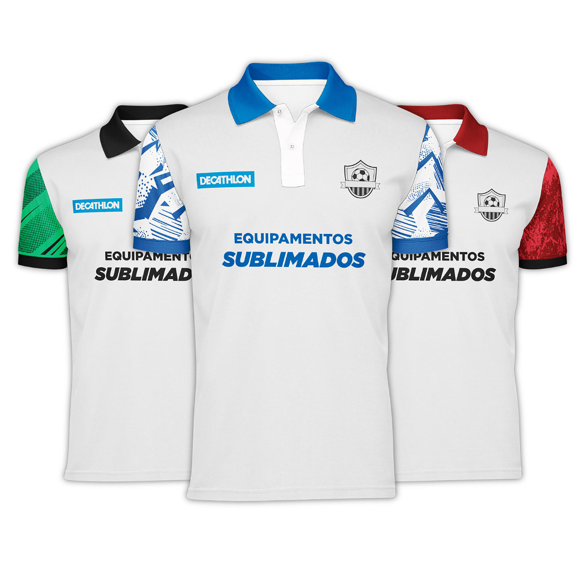 Polo adulto e criança sublimado