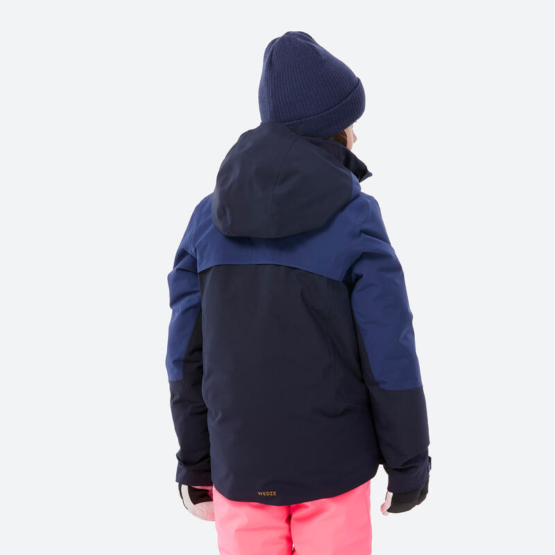 Veste de ski enfant chaude et imperméable 900 - Bleue