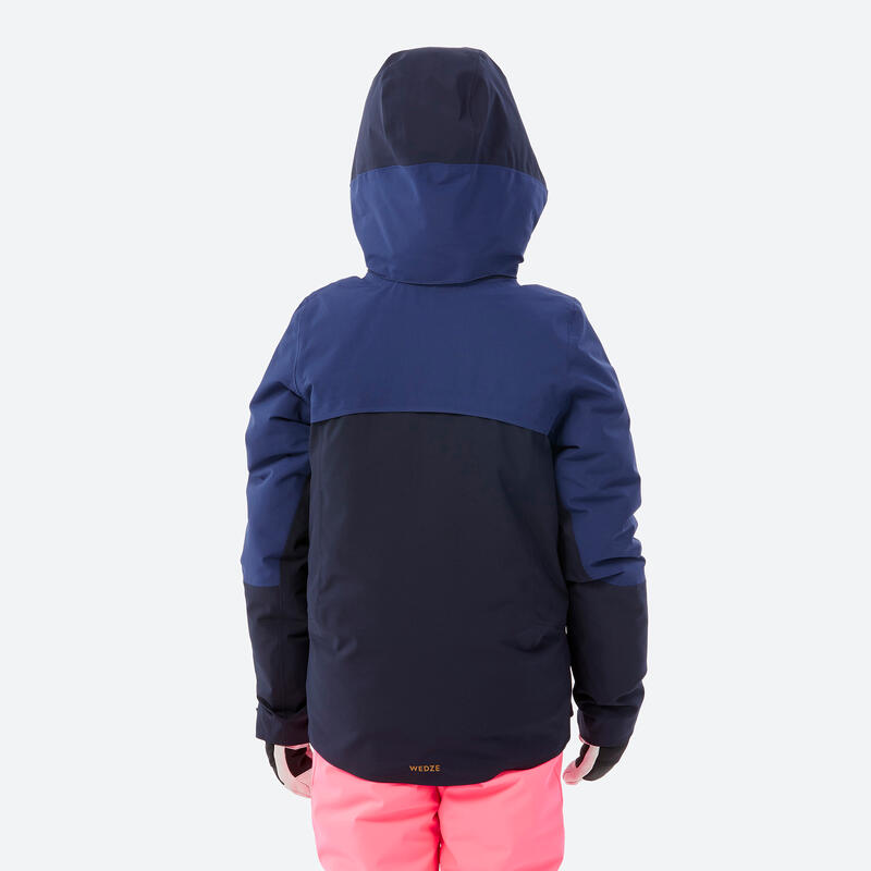 Skijacke Kinder warm wasserdicht - 900 blau 