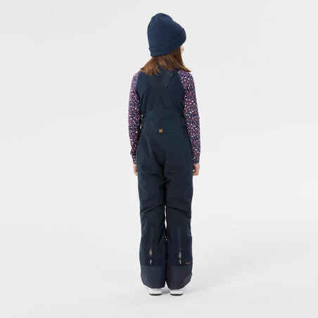 Kids’ warm and waterproof ski trousers PNF 900 - Navy blue