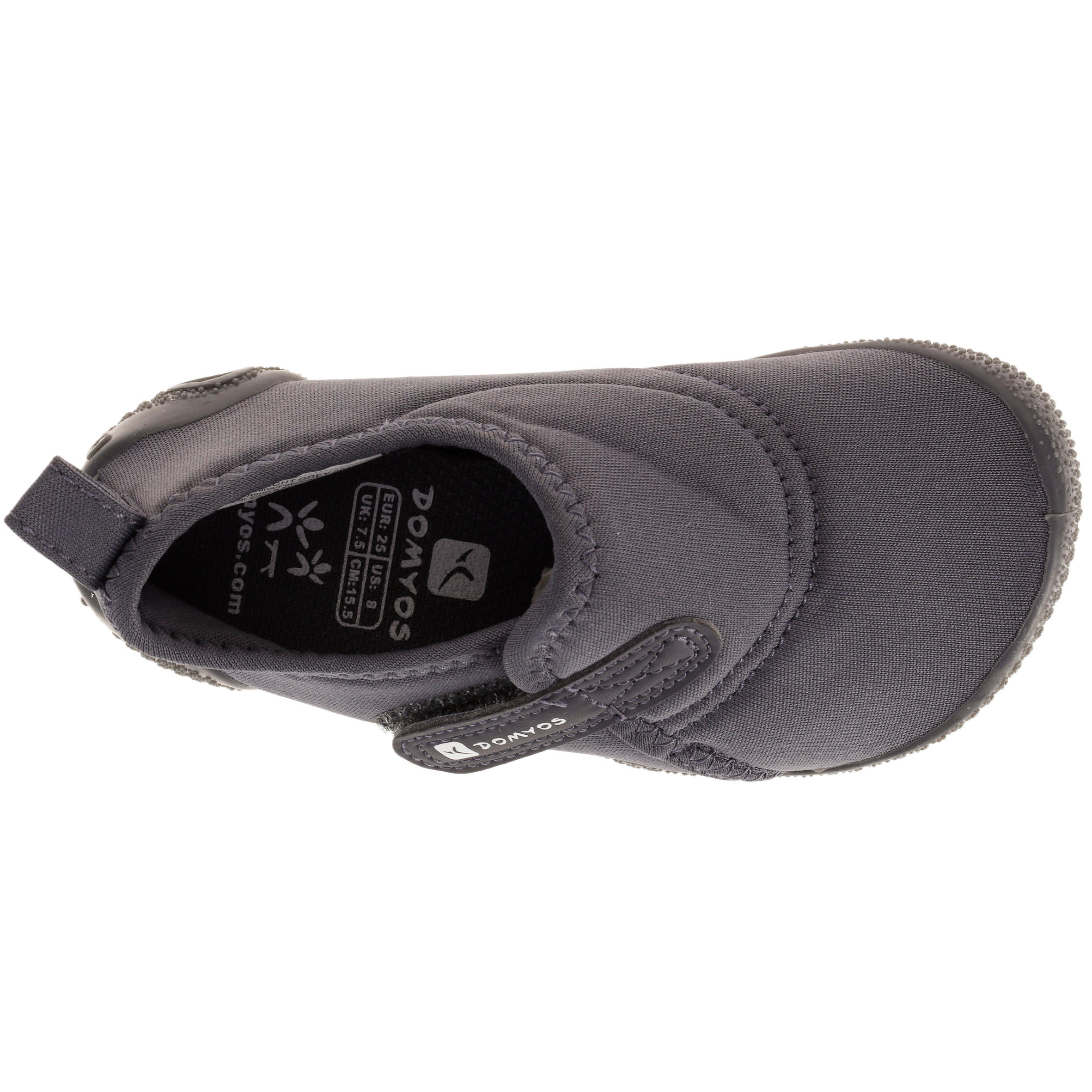 Ultralight Baby Gym Bootees - Dark Grey 5/19