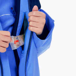 Kids’ warm and waterproof ski jacket 900 - blue