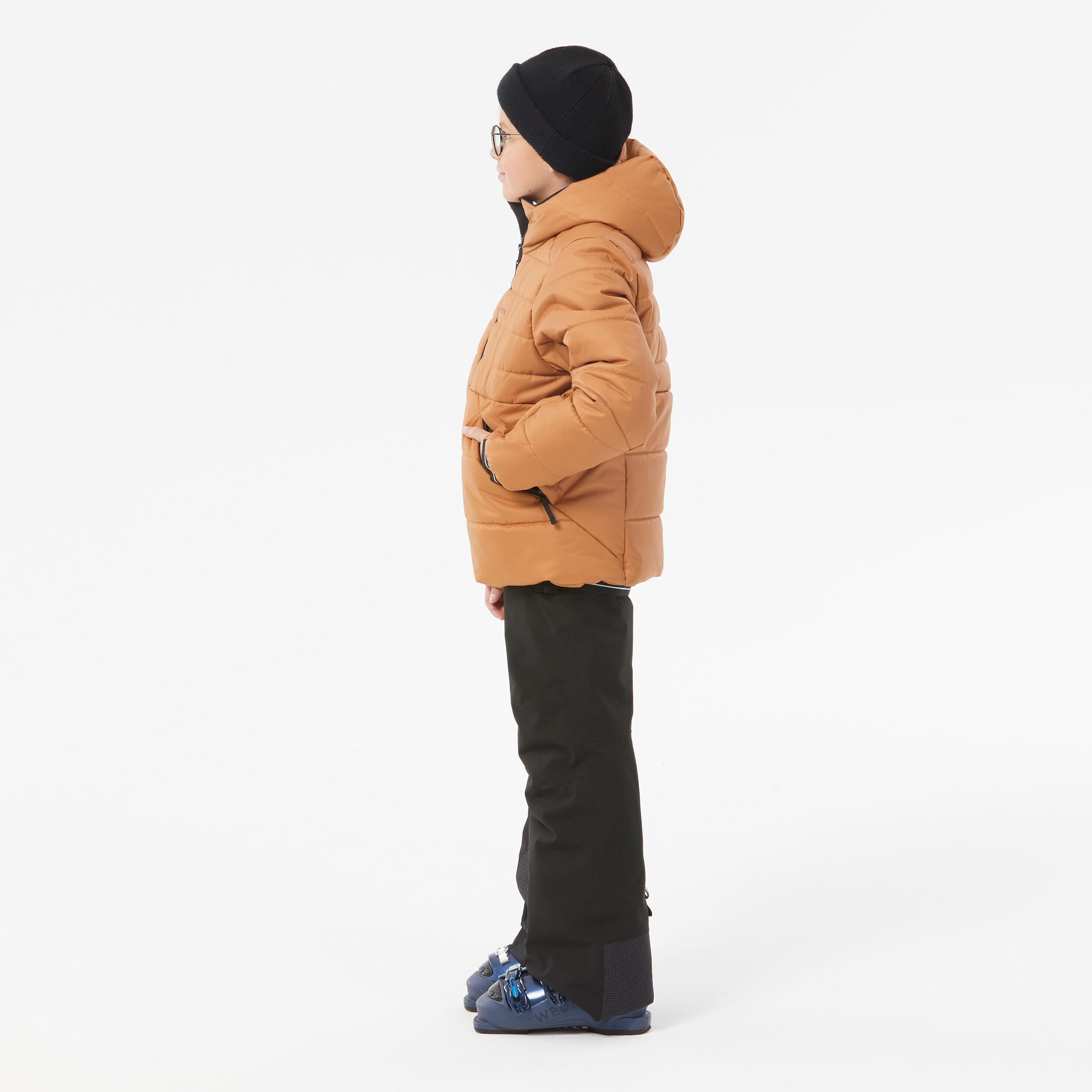 Kids’ Extra Warm and Waterproof Padded Ski Jacket 180 WARM 2/11