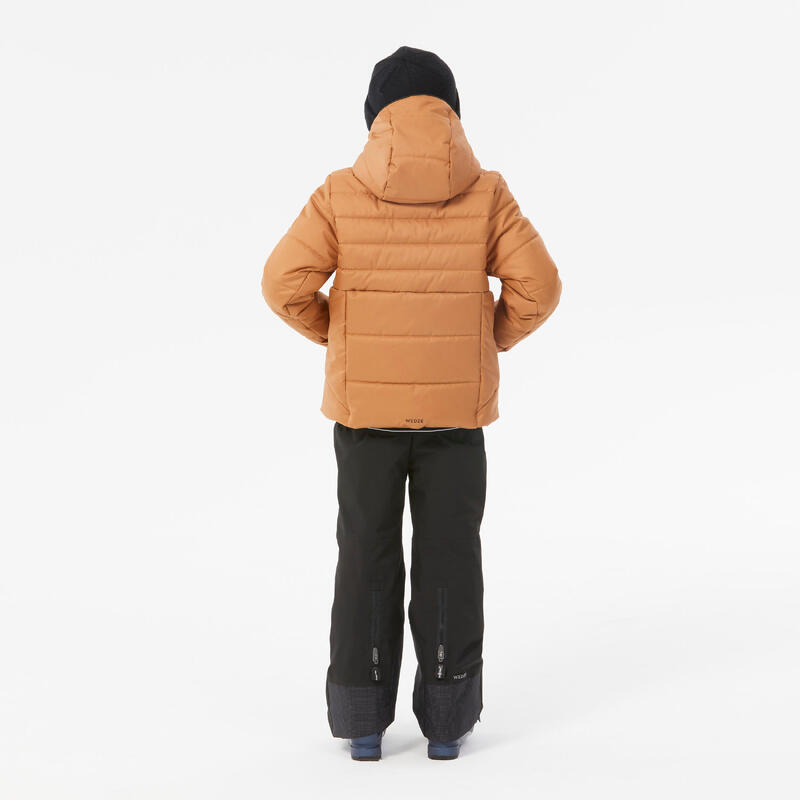 Piumino sci bambino 180 WARM marrone