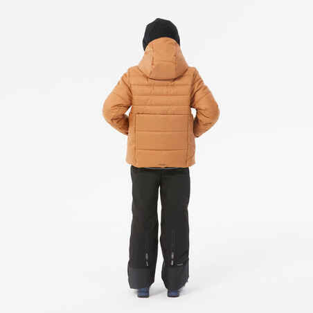 Vaikiška itin šilta ir neperšlampama pašiltinta slidinėjimo striukė „180 Warm“