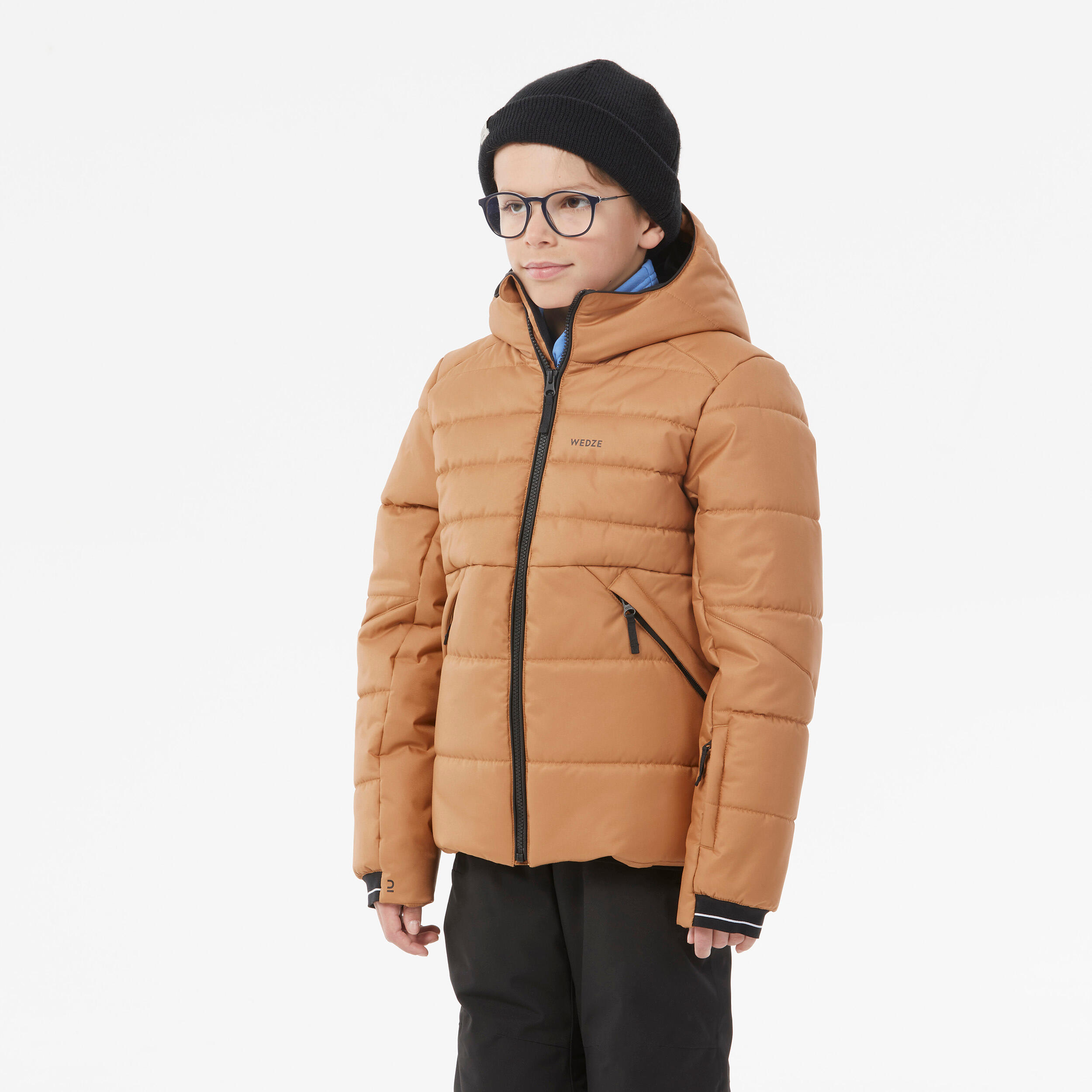 Kids’ Extra Warm and Waterproof Padded Ski Jacket 180 WARM 6/11