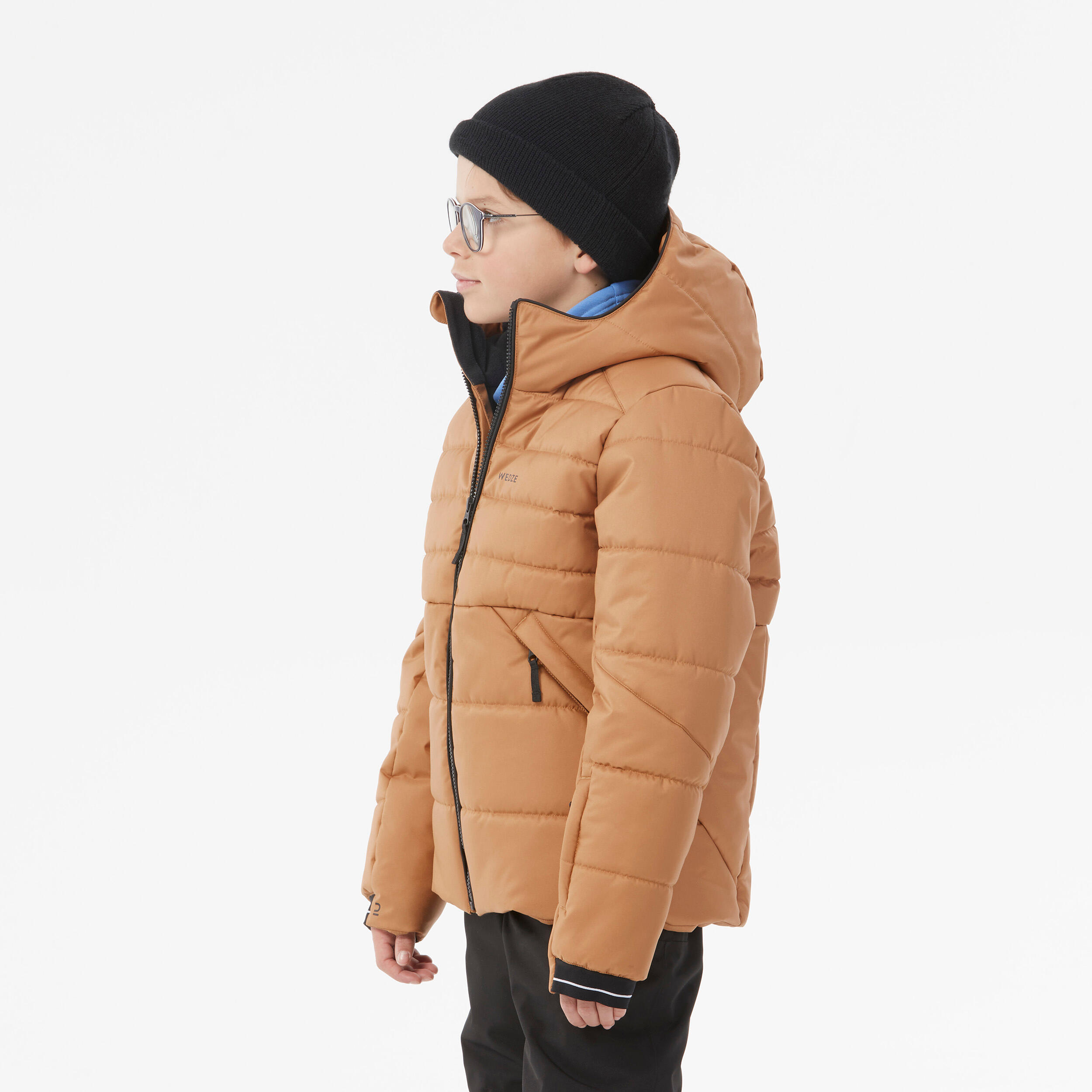 Kids’ Extra Warm and Waterproof Padded Ski Jacket 180 WARM 8/11
