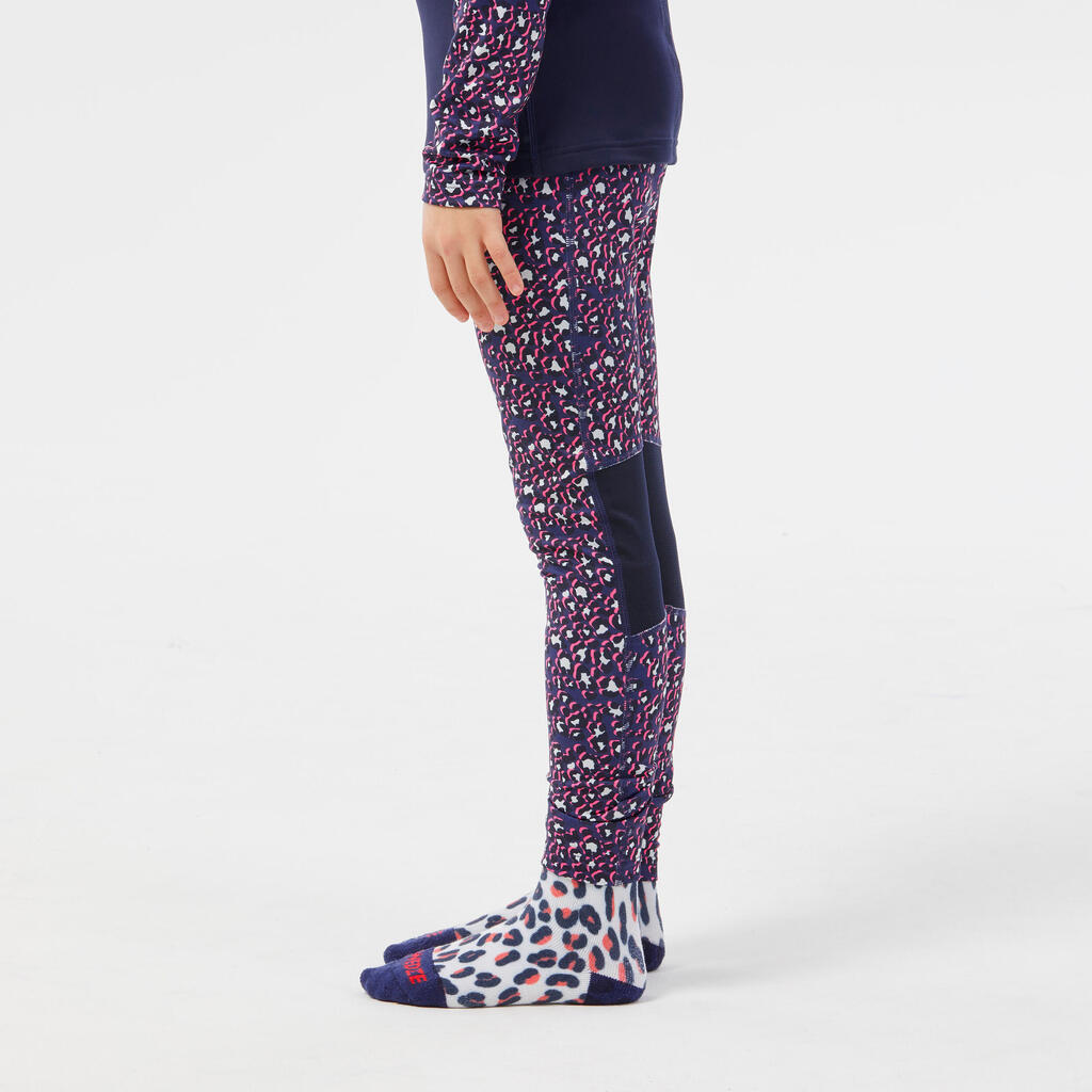 Kids’ Ski Base Layer Bottoms - BL 500 -  Panther Design