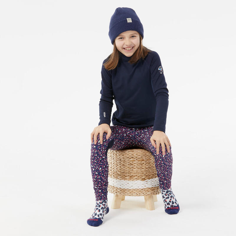 Sous-vêtement thermique de ski enfant - BL500 - bleu roi pour les clubs et  collectivités