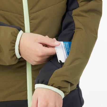 Куртка лижна дитяча 900 хакі