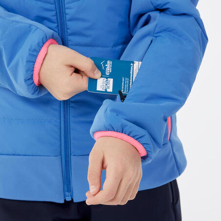 Plava dečja jakna za skijanje 900