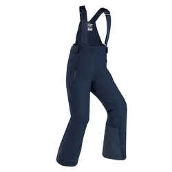 Kids’ warm and waterproof ski trousers PNF 900 - Navy blue