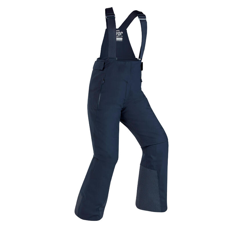 Pantalón con tirantes de esquí y nieve impermeable Niños Wedze Ski-P 900 PNF