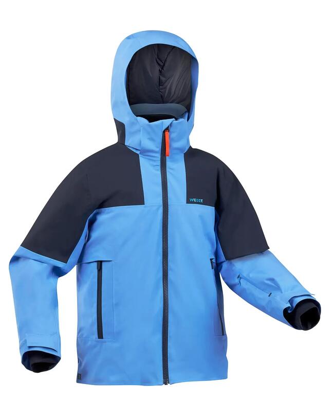 Kids’ warm and waterproof ski jacket 900 - blue