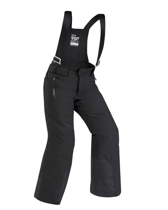 Kids’ warm and waterproof ski trousers PNF 900 - Black