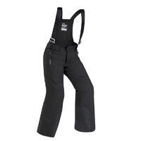 Crne dečje tople i vodootporne pantalone za skijanje PNF 900
