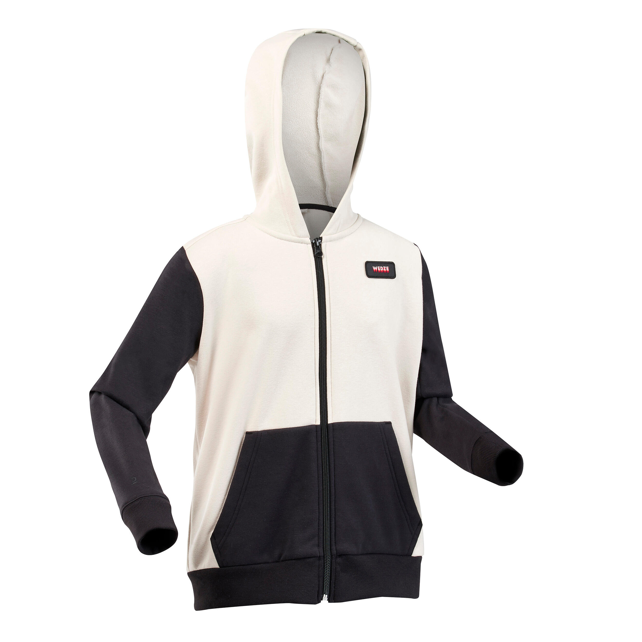 Snowboard shop fleece hoodie