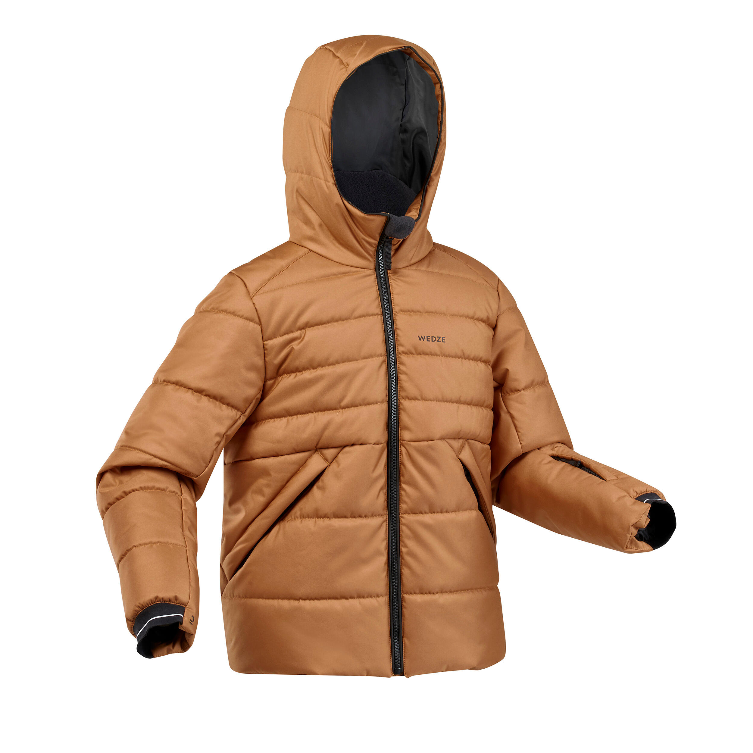 Kids’ Extra Warm and Waterproof Padded Ski Jacket 180 WARM 10/11