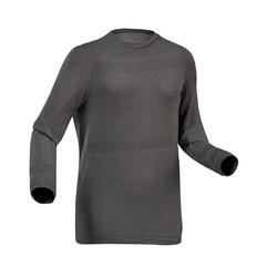 Sous-vêtement thermique de ski enfant, BL 500 seamless gris
